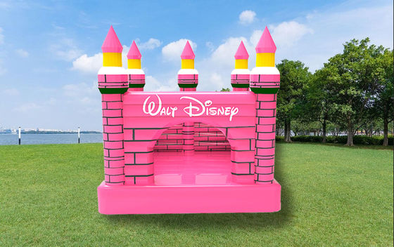 Pembe Renk Şişme Disney çocuk şişme sıçrama kalesi