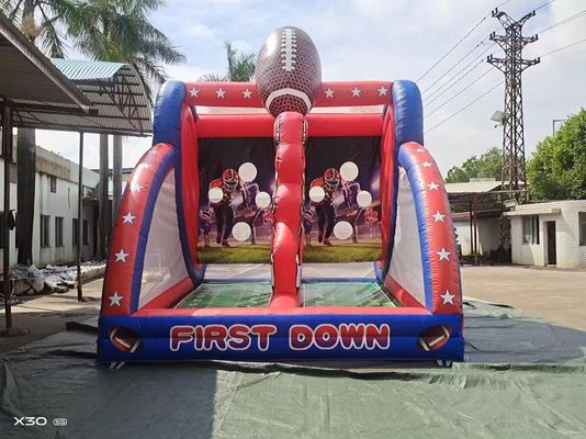 Kapalı Açık Hava Üfletilebilir İlk Aşağı Futbol Zorlama Oyunları