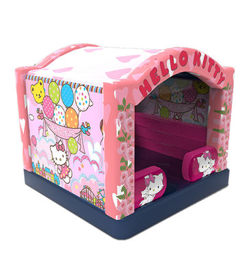 Hello-Kitty şişme çocuklar küçük sıçrama kale eğlence parkı
