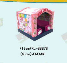 Hello-Kitty şişme çocuklar küçük sıçrama kale eğlence parkı