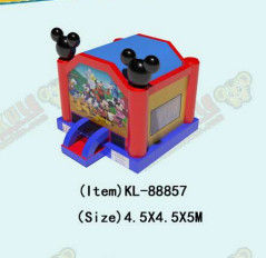 Mickey Mouse desenli ticari şişme sıçrama evi