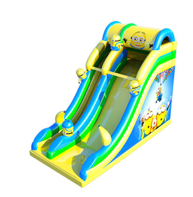 Minionlar Çocuklar Eğlence Parkı Şişme Fırlatma Kaydırma N Kaydırma