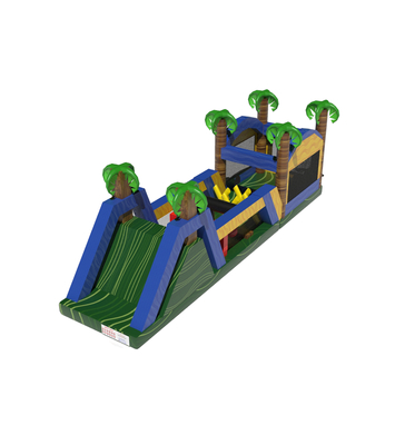 Tropikal Şişme Oyun Alanı: Eğlenceli Bir Engelleme Yolu