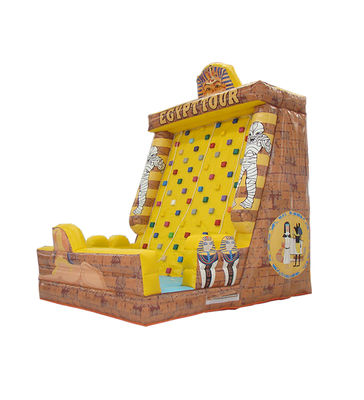Egypt - Themed Inflatable Rock Climbing Wall: A Fun Adventure Awaits All with Mummies and Pharaohs