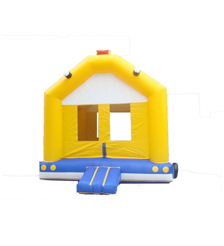 Sarı Renk Basit Model Şişme Sıçrama Kale 5*5*5m
