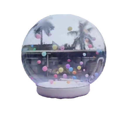 PVC Şişme Balon Balon Evi Güzel Fotoğraf Çekimi İçin Şeffaf